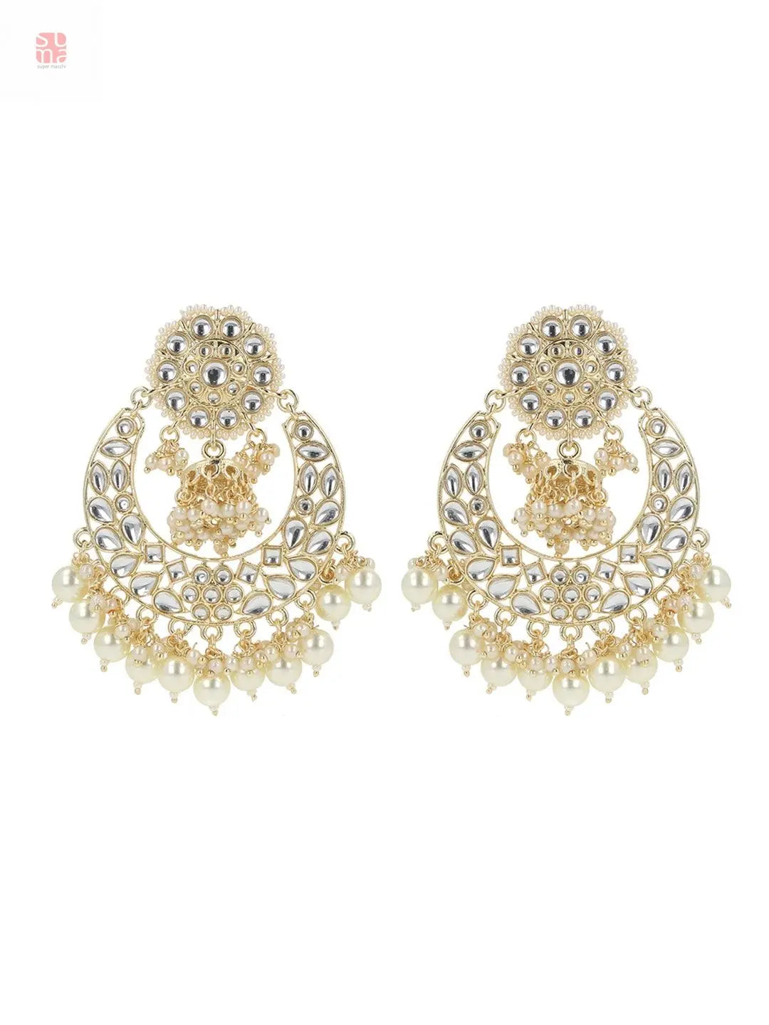 jumki chandbali earrings