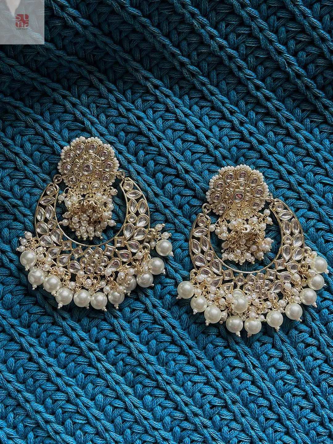 jumki chandbali earrings