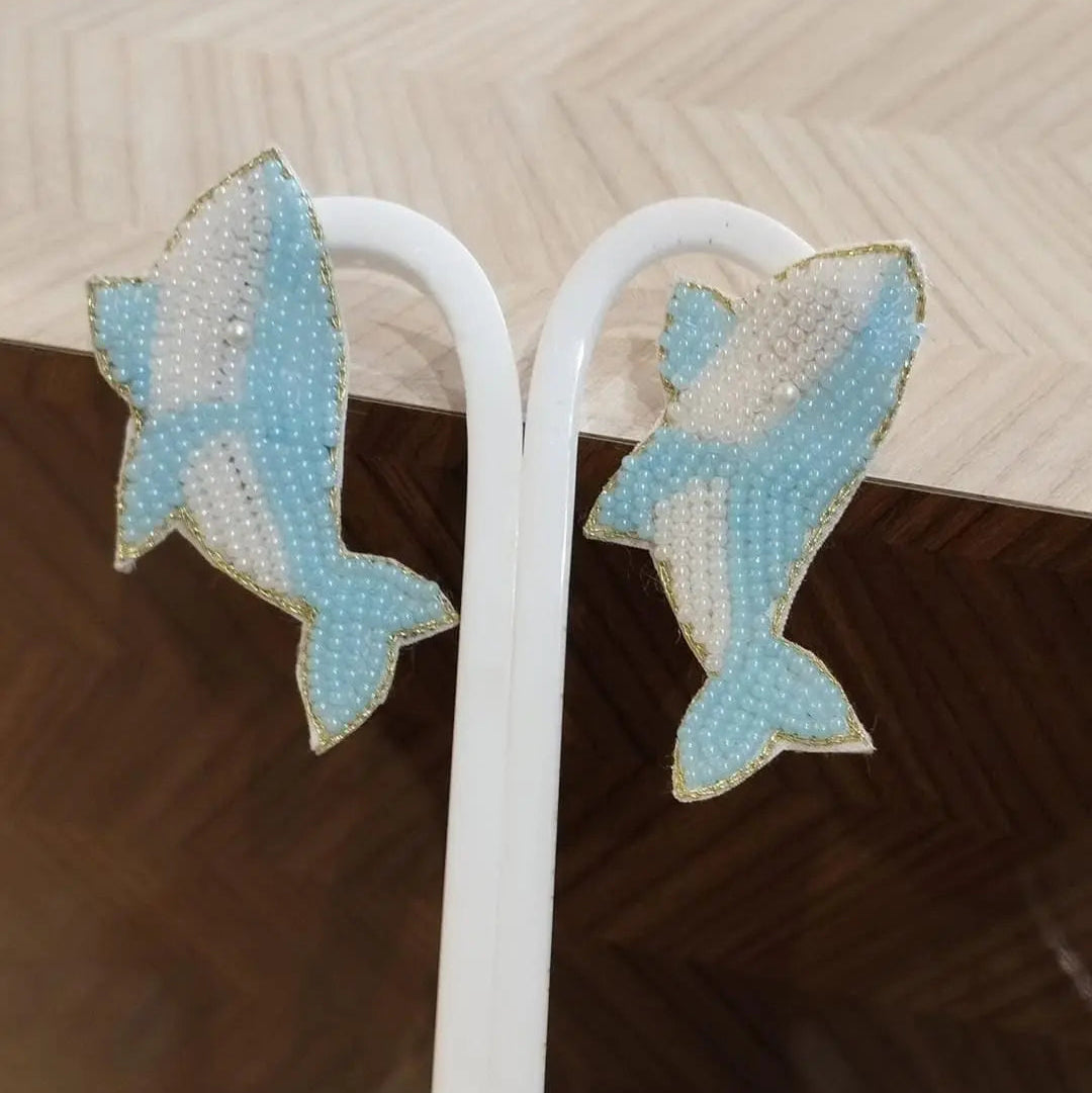 Dolphin Earrings - Hand Made Supermacchi Jewellery Collections