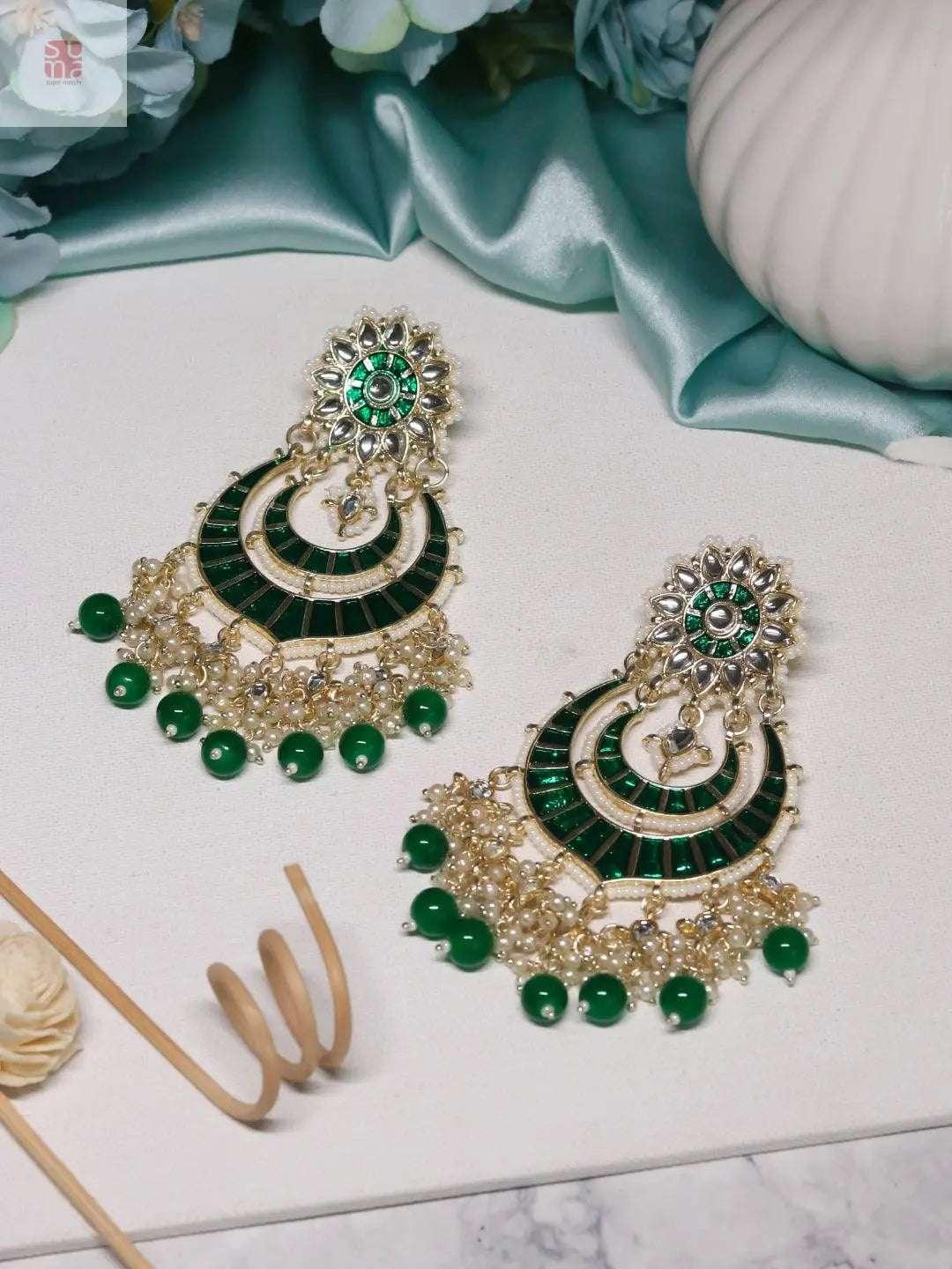 studded kundan ethnic beads