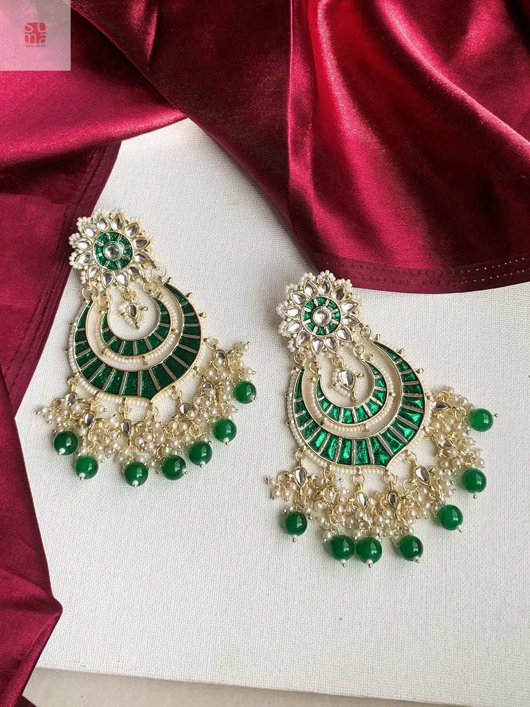 studded kundan ethnic beads