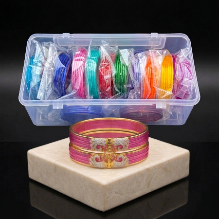 Interchangeable Gold Look Bangle Bracelet