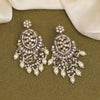 Gold Color Kundan Earrings Supermacchi