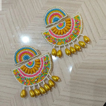 ๐ Rainbow Drop Beaded Earring Supermacchi Jewellery Collections