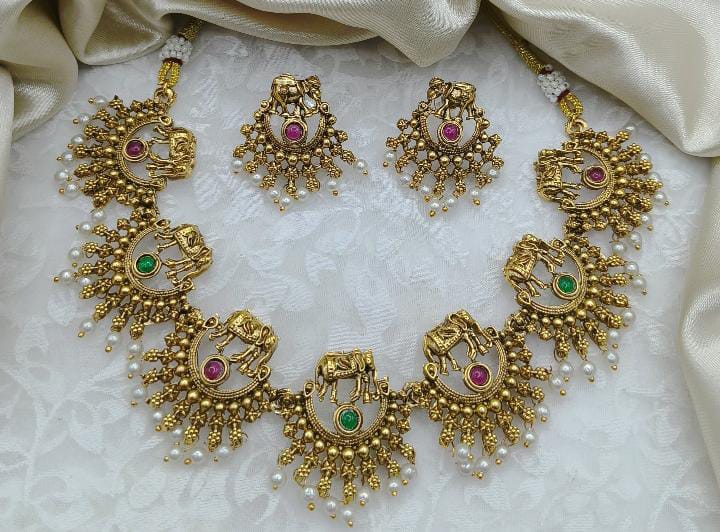 Temple Jewellery From Elephant Motifs