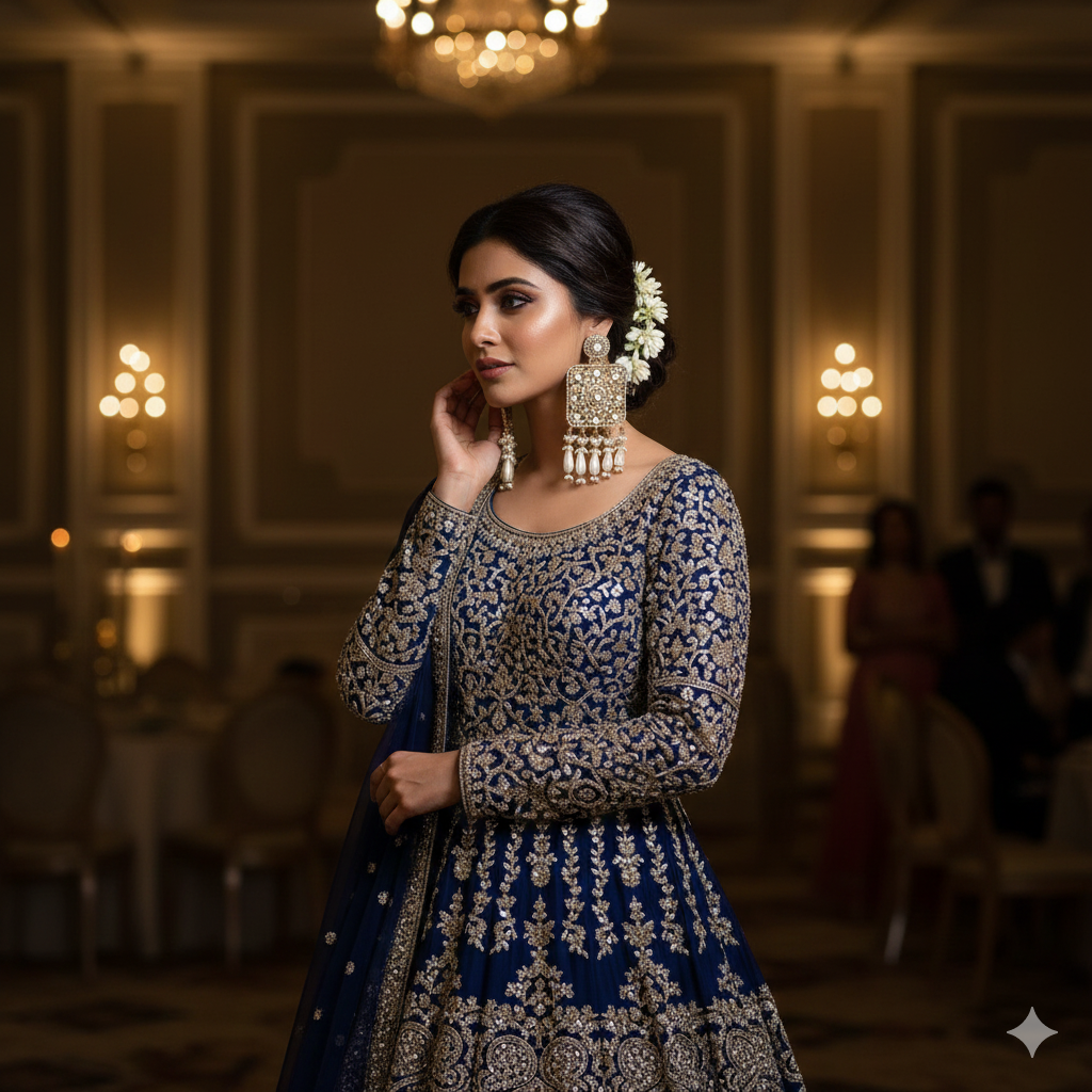 White Kundan Square Shaped Earrings Super Macchi