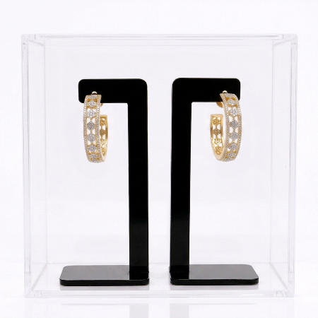 AD Earrings – Elegant American Diamond Earrings from Super Macchi
