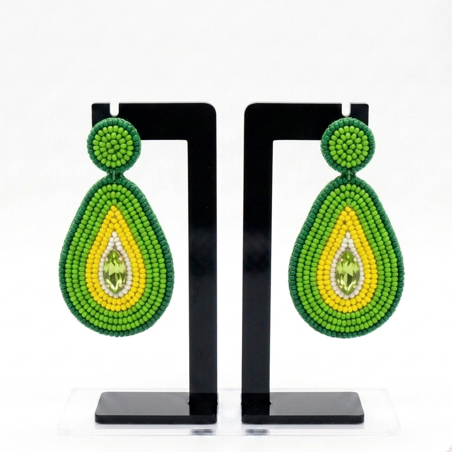 Avocado Funky Earrings