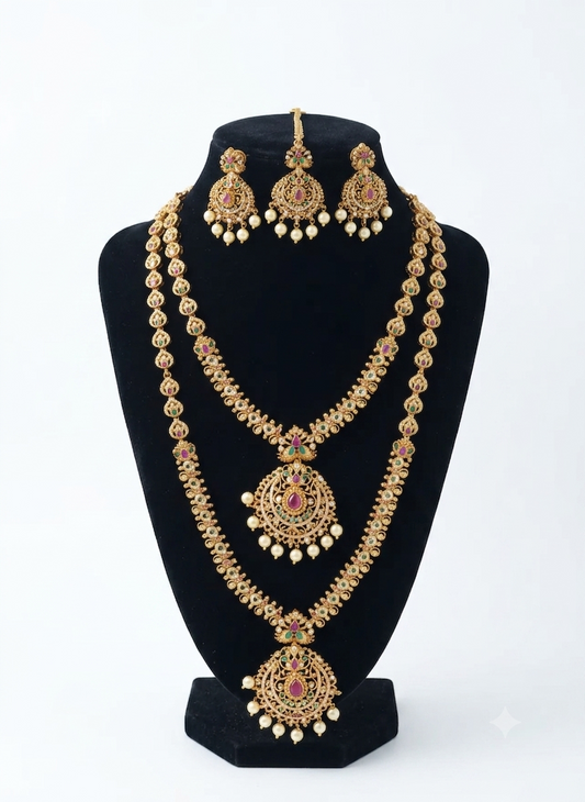 Complete South Indian Jewellery Set from Super Macchi