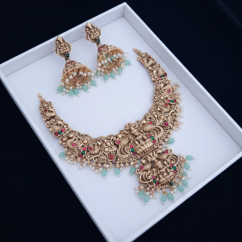Gold_Look_Alike_Temple Jewellery Set