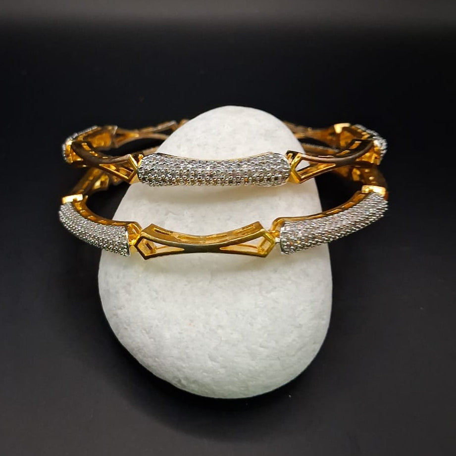 Gold and silver bracelet 