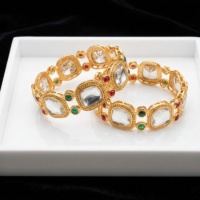Kundan Bangles