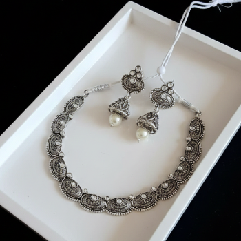 Oxidised Jewellery Set