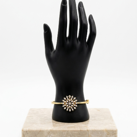 Premium Gold Look AD Bracelet 