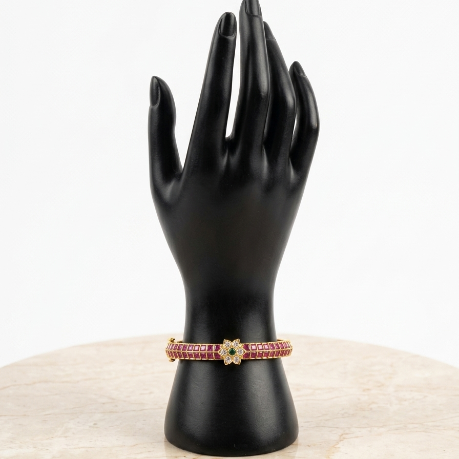 Premium Gold Look Adjustable Kada