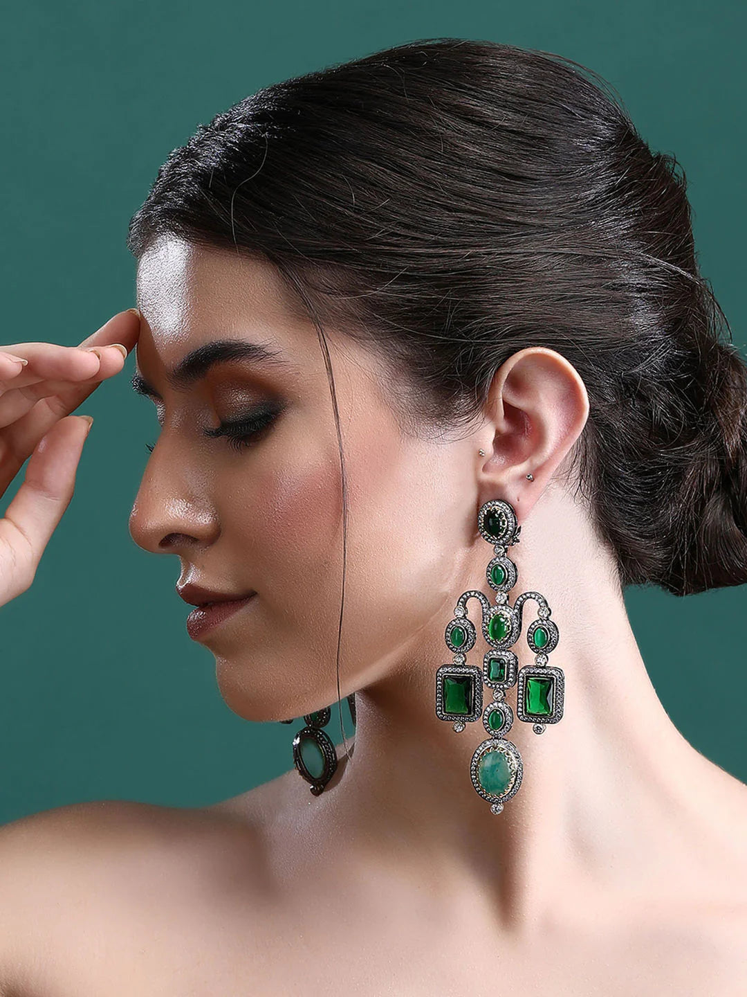 Sabyasachi Inspired Diamond Earrings