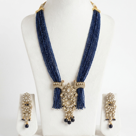 Royal Blue Layered Necklace