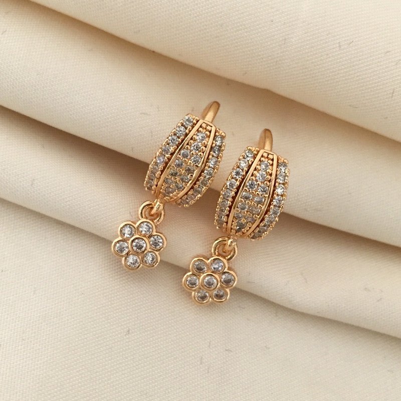 Unique Gold Plated Imported Earrings - Talish - Supermacchi